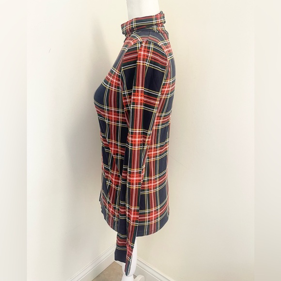 Classic J Crew Turtleneck in Stewart Tartan Plaid! - Picture 8 of 12